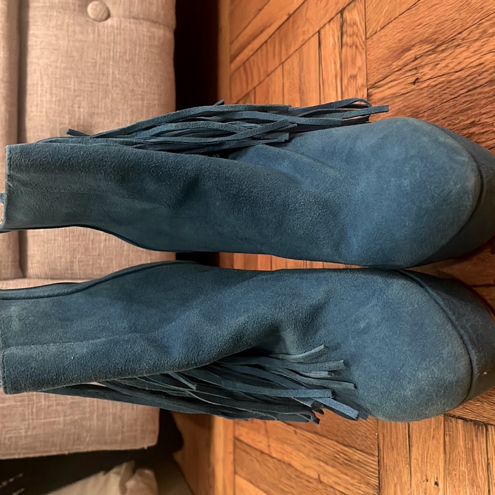 Steven Madden Fringe Booties